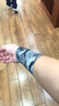 勛貍粑夏季護腕套男女薄款冰絲手腕保暖套高彈遮疤紋身吸汗籃球女瑜伽運 炫彩虎(8cm)一雙裝 曬單實(shí)拍圖