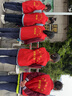 鹿同學(xué) 志愿者馬甲   義工工作服紅馬甲定制廣告衫印字logo黨員活動(dòng)服裝 馬甲紅色 2XL 曬單實(shí)拍圖