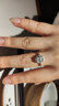 GEM STONE KING海藍(lán)寶戒指925銀彩色寶石指環(huán)送老婆女友生日禮物禮盒裝520禮物 美6號 曬單實(shí)拍圖