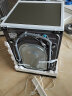 三星（SAMSUNG）10.5公斤  蒸汽除菌 AI智能控制 泡泡净洗 高温筒自洁 全自动滚筒洗衣机 家电 以旧换新 洗烘一体WD10T504DBX/SC 灰 实拍图