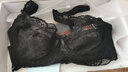 貓惑品牌本命年馬年內衣女文胸套裝維多利亞胸罩女士bra秘密蕾絲禮物 黑色 套裝 75B 曬單實(shí)拍圖