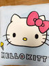 三麗鷗（SANRIO）牛奶絨hellokitty午休抱枕被子兩用二合一車(chē)載靠墊辦公室枕頭靠墊 大頭KT貓藍色 40cm*40cm 打開(kāi)105*145 曬單實(shí)拍圖