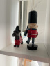橡树庄园北欧创意胡桃夹子木偶摆件工艺品客厅英国士兵家居家庭书柜装饰品 129051红色 实拍图