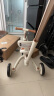 乐卡（Lecoco）儿童三轮车宝宝脚踏车多功能平衡车轻便遛娃神器 沃克S3-奶白咖 实拍图
