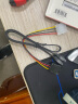山泽 高速SATA3.0硬盘数据连接线(直对直)+SATA串口硬盘电源线 SSD固态硬盘连接线安装线套装 TK07 实拍图
