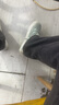 RXEX男鞋春夏季新款面包板鞋男女情侶復(fù)古厚底增高休閑百搭運(yùn)動(dòng)鞋子男 冰藍(lán)色 42 (260mm) 曬單實(shí)拍圖