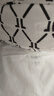 坦博爾羽絨服女秋冬款寬松馬甲外穿復(fù)古潮老花亮面TD336032黑白老花165 曬單實拍圖