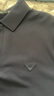 七匹狼長(cháng)袖T恤男士細華夫格底錦氨四面彈翻領(lǐng)POLO柔軟舒適親膚男裝 曬單實(shí)拍圖