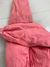CEFREKAY兒童白鴨絨女童羽絨褲高腰外穿冬季小學(xué)生保暖加厚男童羽絨棉褲子 粉色 120 cm 曬單實(shí)拍圖