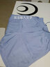 尚濤短褲女春夏季女裝新款高腰寬松闊腿褲韓版百搭休閑褲子 淺藍色 L建議100-110斤 曬單實(shí)拍圖