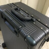 博牌拉杆箱铝框TSA密码锁行李箱男pc旅行箱女万向轮20吋黑 实拍图