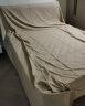 艾维乐沙发遮盖防尘布盖布设备家具遮灰布挡尘盖布遮盖防尘盖布防尘盖巾 浅棕 3X2.7米1.35床1.5床/双人沙发 实拍图