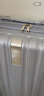 汉客行李箱男拉杆箱女旅行箱80多升大容量26英寸环保灰密码箱再次升级 实拍图