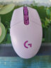 罗技（G）G304 LIGHTSPEED无线鼠标 游戏鼠标 轻质便携 鼠标宏 绝地求生FPS英雄联盟吃鸡 生日礼物 紫色 实拍图