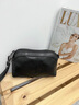 ROCKLAND美國Rockland真皮女士斜挎小包小眾ins風(fēng)小挎包手機包小眾化妝包 黑色 #65 曬單實(shí)拍圖