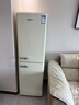 德姆勒（DEMULLER）復(fù)古冰箱小型大容量家用租房電冰箱 化妝品靜音強勁網(wǎng)紅冰箱冷藏冷凍節(jié)能 BCD-197芝士白【上冷藏下冷凍】 曬單實拍圖