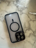魔杰樂 高級感純色膚感磨砂黑磁吸無線充電適用iPhone16promax手機(jī)殼不沾指紋簡約高級感蘋果手機(jī)保護(hù)殼 磁吸騎士黑【不發(fā)黃，磨砂不沾指紋】 iPhone14ProMax 曬單實拍圖