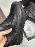 老爺車(chē)（WECKER）冬季男鞋牛皮短靴男時(shí)尚皮毛一體雪地靴青中年高幫皮鞋男棉鞋男士 LYCM7023黑色 40 曬單實(shí)拍圖