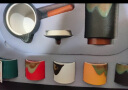 苏氏陶瓷（SUSHI CERAMICS）手绘釉画彩千里江山侧把壶干泡盘五色杯文创伴手礼 晒单实拍图