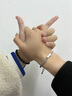 紀詩(shī)哲（GIEVSZHE）此生竹矣情侶手鏈送老婆結婚紀念異地表白時(shí)尚飾品教師節禮物老師 命中【竹】定情侶手鏈 禮盒裝 精美永生花禮盒+代寫(xiě)賀卡+定制刻字+生日禮物 曬單實(shí)拍圖