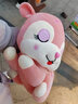 惠妮寶貝毛絨玩具梅花鹿公仔玩偶仿真小鹿布娃娃玩偶睡夢(mèng)鹿一鹿平安抱枕 粉紅色 40厘米 曬單實(shí)拍圖