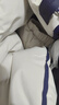 雅鹿羽絨棉服男款加絨加厚棉衣外套男保暖面包服男生棉襖冬天穿搭襖子 白紫 XL (推薦140-165斤) 曬單實(shí)拍圖
