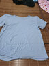 FZMF單/兩件莫代爾短袖t恤女夏季新款韓版寬松純色上衣女半袖體恤女潮 粉色+淺藍 2XL 建議130-145斤 曬單實(shí)拍圖