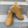 公羊馬丁靴男高幫冬季新款戶(hù)外休閑徒步登山鞋防滑厚底增高工裝靴子男 土黃色 41 曬單實(shí)拍圖