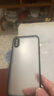 云粼 適用蘋果X手機殼磨砂透明全包鏡頭iPhoneXs手機殼防摔蘋果XsMax保護(hù)殼防滑蘋果XR硬殼 蘋果X/XS【黑色+全屏鋼化膜】 曬單實拍圖