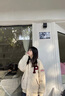 LPOX棉服女外套女秋冬ins潮原宿bf風(fēng)學(xué)生保暖棒球服棉衣外套學(xué)院風(fēng)夾 903# 杏 棒球服棉衣 M 【100-115斤】 曬單實(shí)拍圖