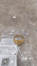 周六福（ZLF）  黃金戒指皇冠鏤空足金999活口女戒 計價佳禮 17號 - 4.24g 足金 曬單實拍圖