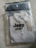 JEEP SPIRIT吉普短袖T恤男夏季新款polo半袖t恤衫男士商務(wù)休閑翻領(lǐng)體恤純色 BYBL-8638藍(lán)色 XL 【建議130-145斤】 曬單實(shí)拍圖