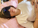 TrueX頭部智能微電流脈沖按摩睡眠儀嚴重失眠睡眠眼罩3D護眼儀折疊睡眠儀睡眠神器遮光安睡儀 靜謐黑【穴位按摩 舒適睡眠】 曬單實(shí)拍圖