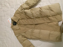 艾萊依翻領(lǐng)羽絨服女中長(cháng)款新款設計感小眾披肩通勤淑女鴨絨長(cháng)款外套 秋葉黃 S 155【建議80-110斤】 曬單實(shí)拍圖