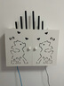 順邁無(wú)線(xiàn)wifi路由器收納盒子置物架免打孔電視機頂盒壁掛式裝飾遮擋箱 小鹿-加厚款 曬單實(shí)拍圖