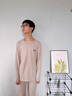 夫尼保羅男大童秋衣秋褲套裝純棉初中高中學(xué)生青少年保暖內(nèi)衣男棉毛衫 咖啡圓領(lǐng)（A類280g加厚舒絨棉） XL （173-178厘米 126-145斤） 曬單實(shí)拍圖
