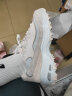 斯凯奇（Skechers）经典复古钻石熊猫鞋休闲鞋女士厚底增高小白鞋12241 粉红色/白色/PKW 36.5 实拍图