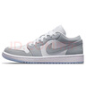 耐克NIKE男女休閑鞋喬丹AJ1小迪奧 JORDAN 1運動(dòng)鞋DC0774-105白灰42.5 曬單實(shí)拍圖