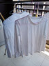 萊姆斯丁純棉打底衫男士圓領(lǐng)修身上衣春秋季薄款純色男士長(cháng)袖t恤秋衣潮 圓領(lǐng)長(cháng)袖t恤 白色 M 80-100斤 曬單實(shí)拍圖