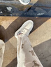 樸西新款包跟棉拖鞋女秋冬季家居家用防滑保暖月子鞋室內加絨保暖棉拖 淺米白【防水羽絨布】 40 【40-41】 曬單實(shí)拍圖