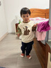 迷你巴拉【三防羽絨褲】男女童保暖秋冬褲子保暖羽絨長(cháng)褲 淺卡其50311 【拒水白鴨絨】 100 【充絨量28.2g】 曬單實(shí)拍圖