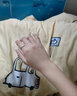 曼蒂婭 925銀戒指女開口可調(diào)節(jié)心形指環(huán)尾戒女生戒子情人節(jié)禮物送女友 心形表白戒指【刻字拍】 曬單實拍圖