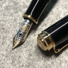 百利金(Pelikan)14K金鋼筆M600/M605 萬(wàn)年筆商務(wù)書(shū)寫(xiě)墨水筆鋼筆送禮父母 M600BK F 曬單實(shí)拍圖