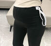 孕婦秋褲女秋冬季德絨懷孕期內穿線(xiàn)褲襯褲孕晚期大碼睡衣褲保暖褲 黑色褲子【1條裝】 XL【115-140斤】 曬單實(shí)拍圖
