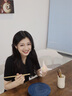 別語黑色深V領(lǐng)t恤女短袖修身顯瘦洋氣打底衫春夏新款百搭性感半袖上衣 黑色 L (101-110斤) 曬單實拍圖