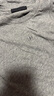 MO&Co.連衣裙夏假兩件圓領(lǐng)側(cè)開叉寬松微收腰棉質(zhì)長裙黑色灰色摩安珂 中花灰色 M 曬單實(shí)拍圖