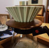 FELLOW 日本ORIGAMI 折紙濾杯手沖咖啡蛋糕創(chuàng  )意陶瓷滴濾式V60咖啡啞光色 ORDS-16 亞光藍色 S號 曬單實(shí)拍圖