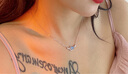 法蔻（farcoko）首飾品牌月亮星球項鏈女時(shí)尚鎖骨鏈生日情人節禮物送女友老婆 月亮星球項鏈【不刻字】 曬單實(shí)拍圖