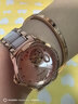 金仕盾（JIN SHI DUN）瑞士認證品牌手表女機械表全自動(dòng)女士手表潮流時(shí)尚鏤空防水腕表女 金仕盾-8820-陶瓷玫粉 曬單實(shí)拍圖