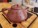 壺來(lái)運轉紫砂壺宜興純全手工名家功夫泡茶壺石瓢壺子冶壺茶壺套裝 子冶刻竹款 260ml 曬單實(shí)拍圖